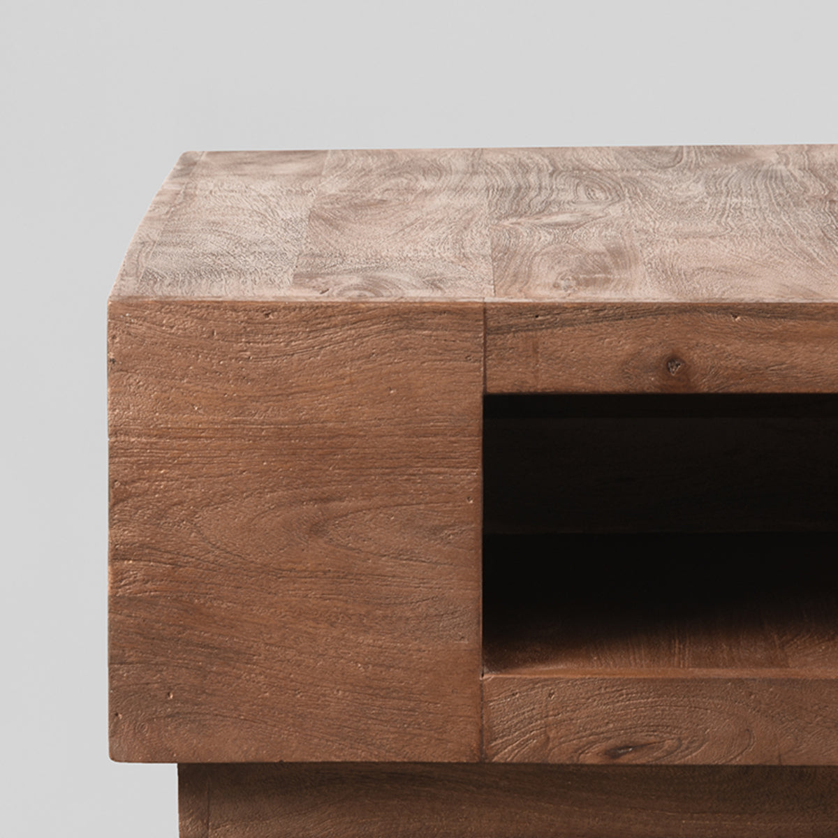 LABEL51 Salontafel Square – Moderne Mangohouten Salontafel